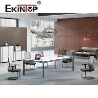 Ekintop modern style luxury oval conference table for 4 person